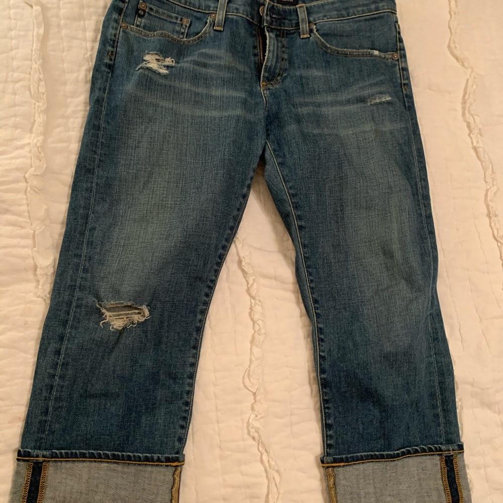AG Tommy Crop Jeans 29